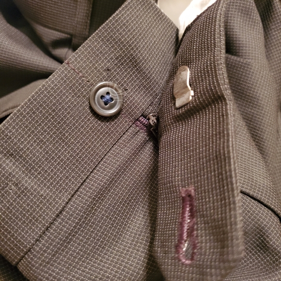 Gianni Vironi Men's Suit Size 42L 35W - Picture 12 of 12